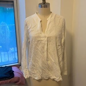 Eyelet blouse